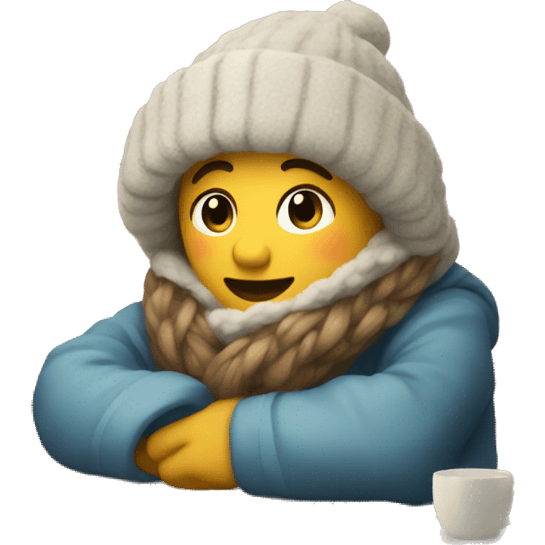 cozy winter emoji