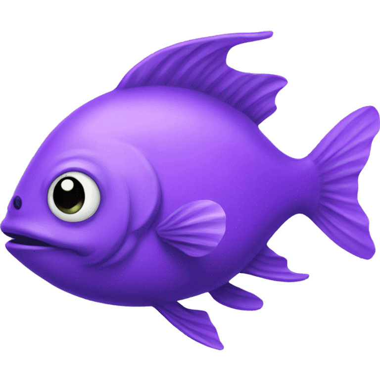 purple fish emoji