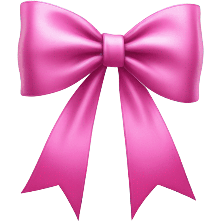 Pink bow  emoji