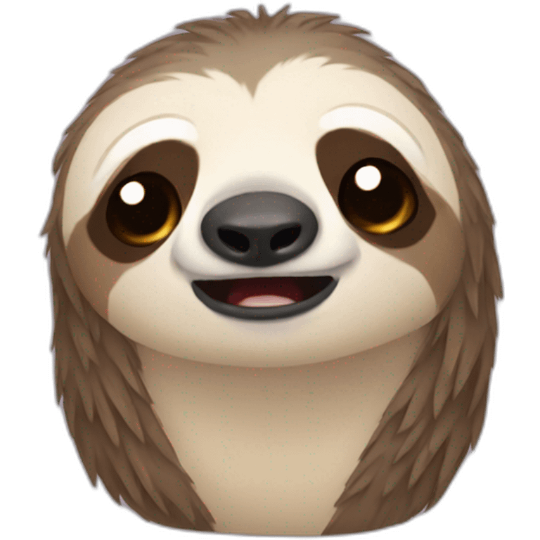 Sloth with tears emoji