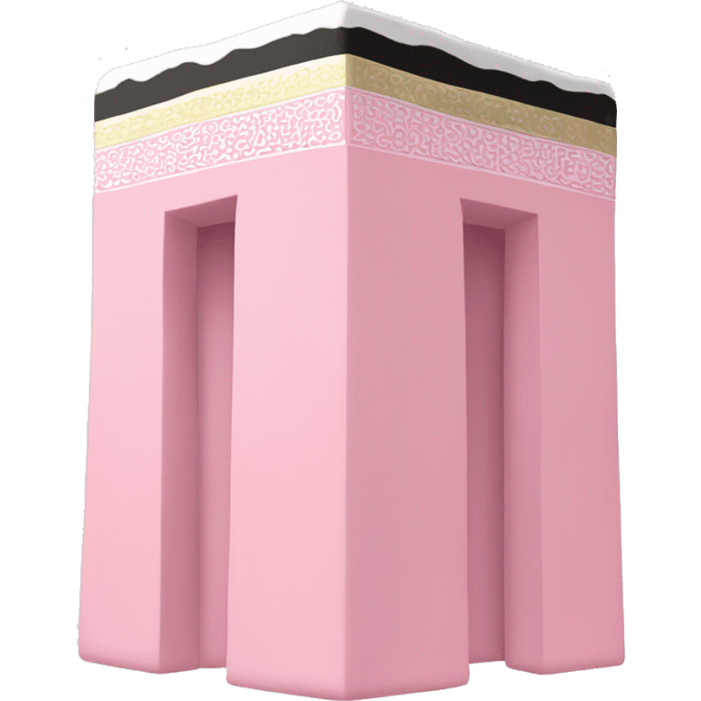 Light pink kaaba  emoji