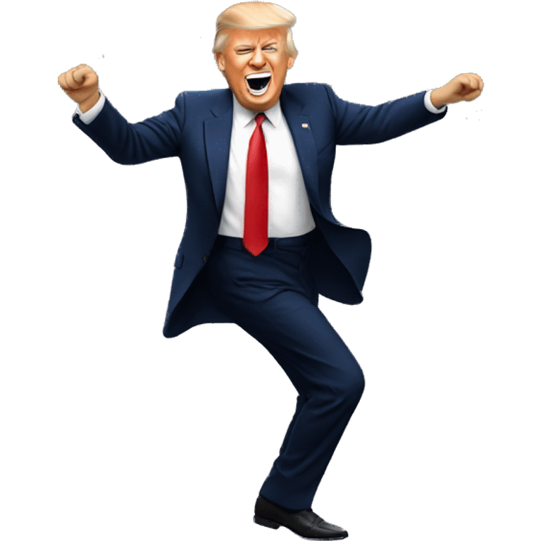 Donald trump dancing emoji