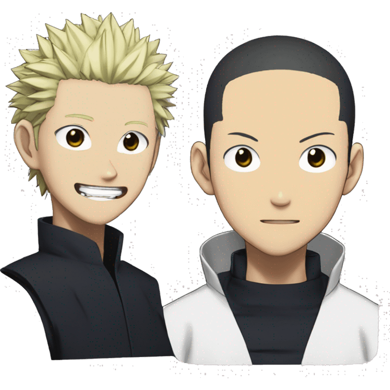 gojo and sukuna from jujutsu kaisen emoji