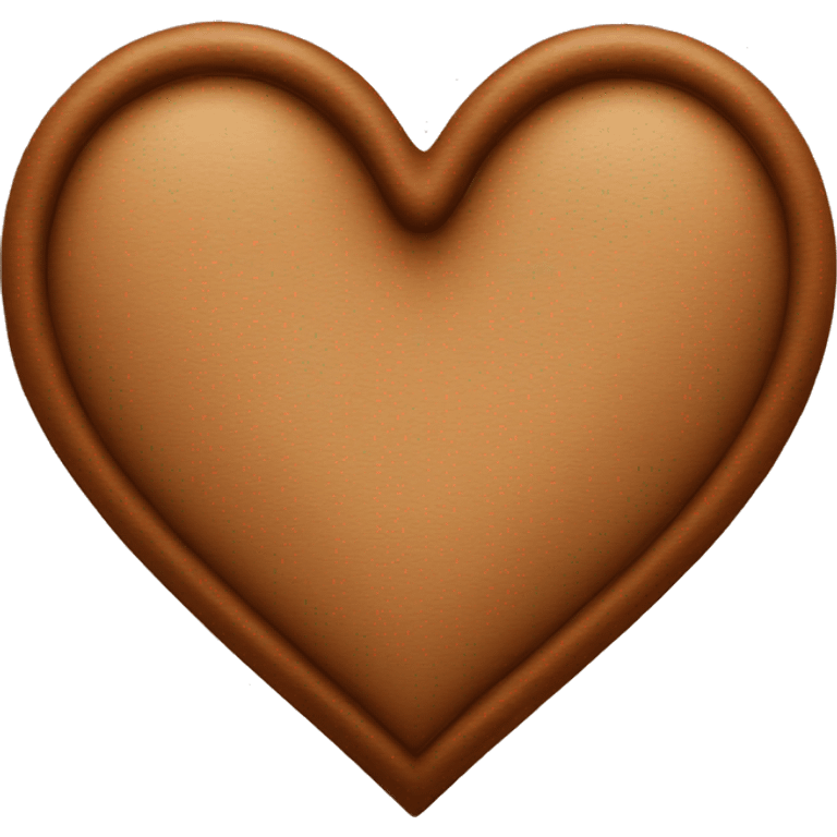 brown heart emoji