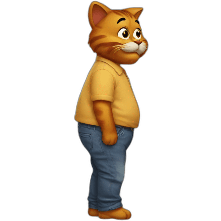 garfield big booty emoji