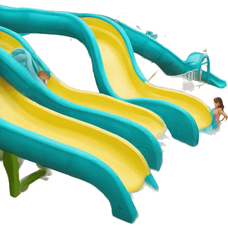 slide in aquapark emoji