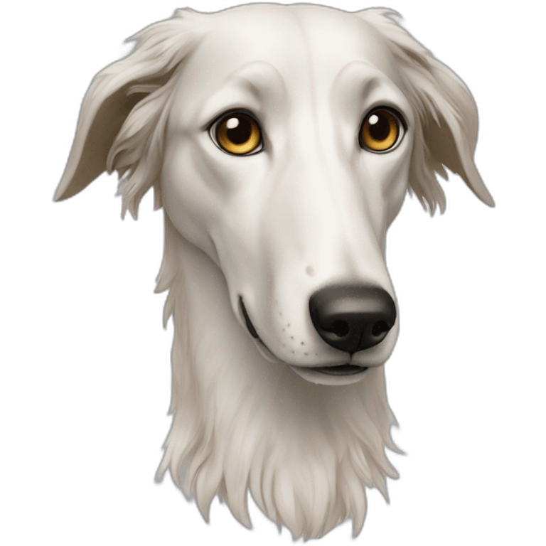 Borzoi human emoji