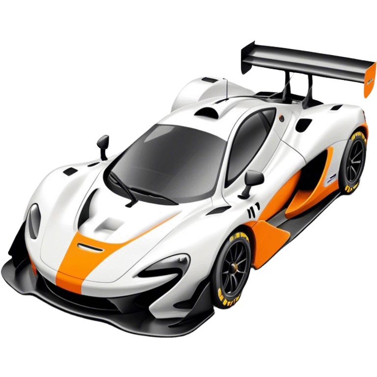 mclaren race car emoji