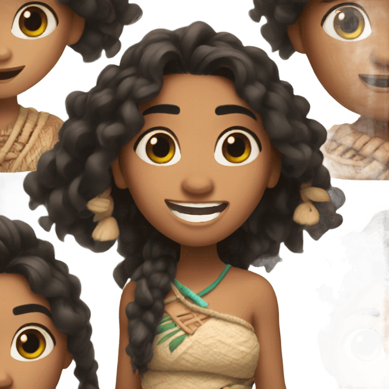 Moana emoji