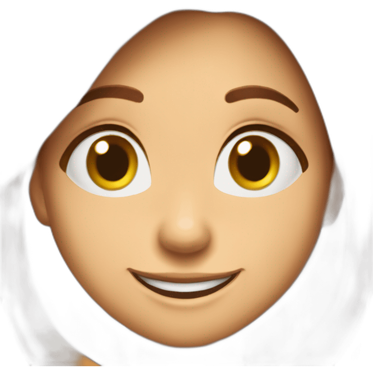 Arlequina boazinha, sorriso encantador emoji