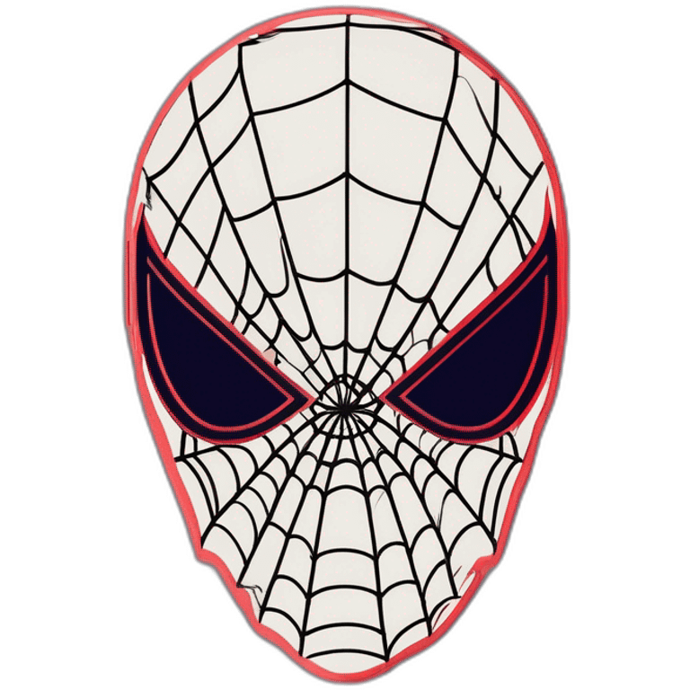 spiderman bust emoji