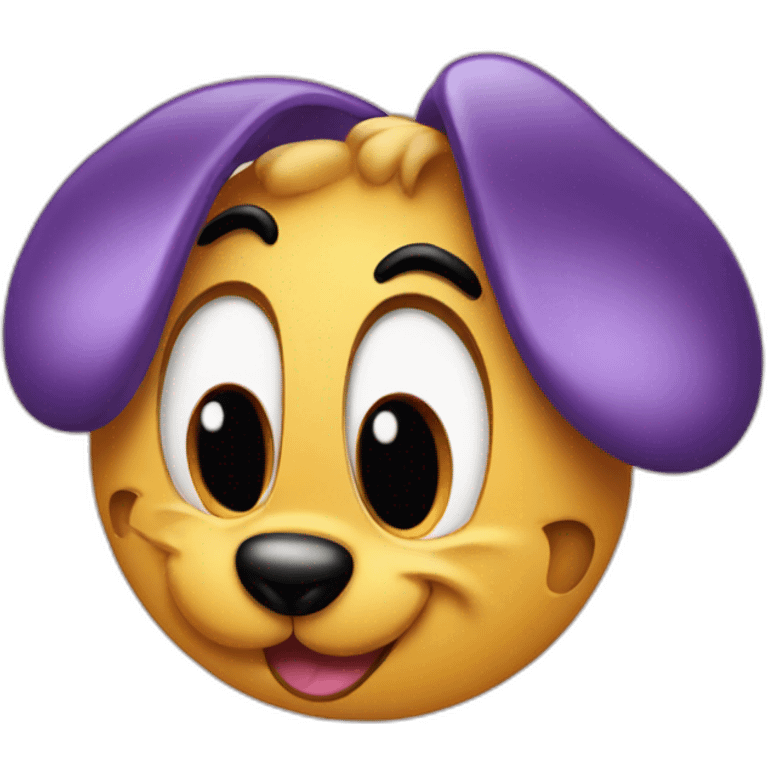 pluto disney emoji