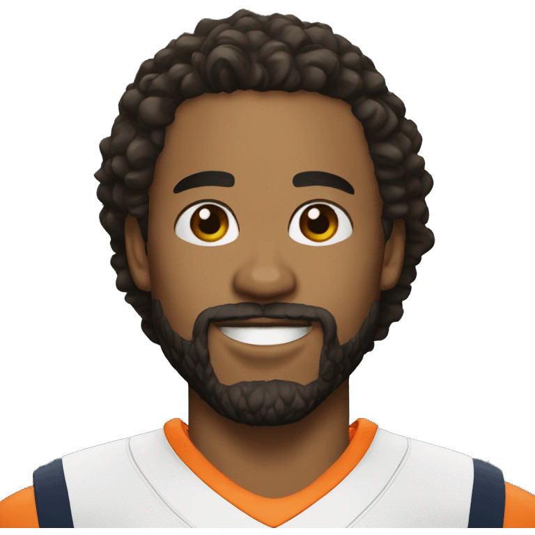 Bryce Young player with beard emoji