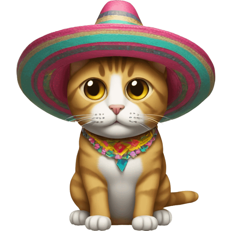 Cat in a sombrero  emoji