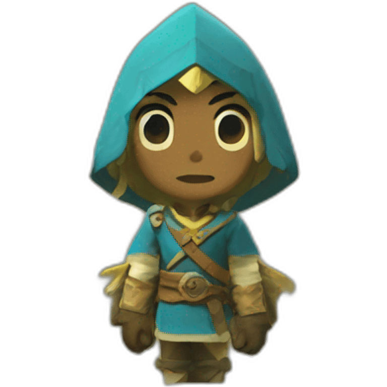 Mini in Zelda breath of the wild emoji