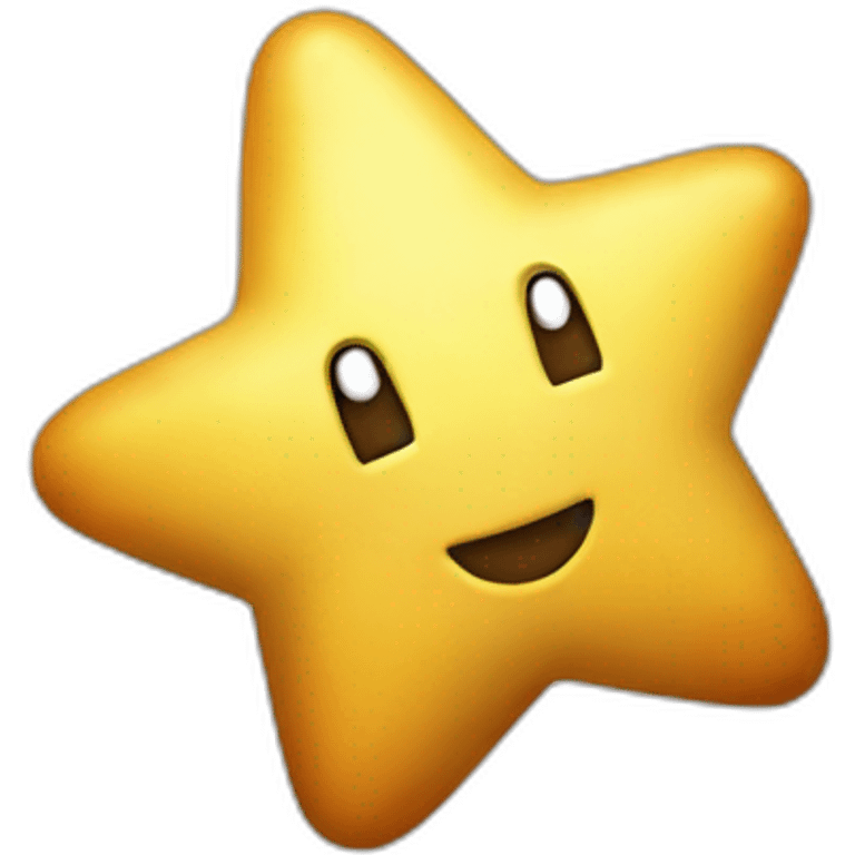 Mario star emoji