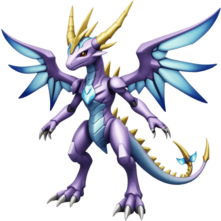  Cool Cute Edgy Shiny Godly Ethereal Digimon-Genesect-Arceus-Dialga-Reptile full body emoji