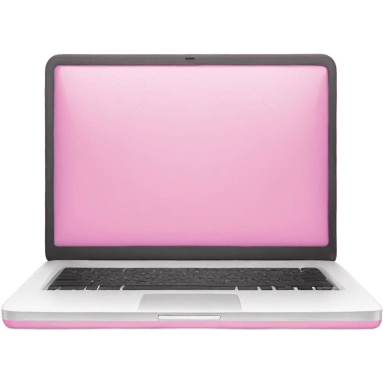 pink laptop emoji