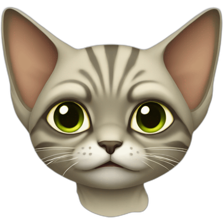 cat yoda emoji