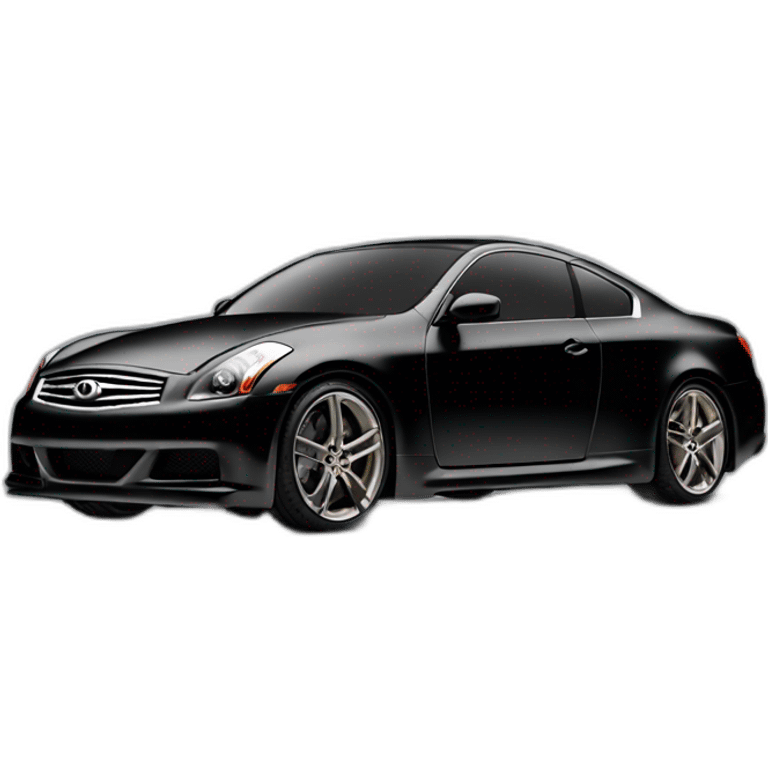 infiniti g35 coupe black side view fast smoke emoji