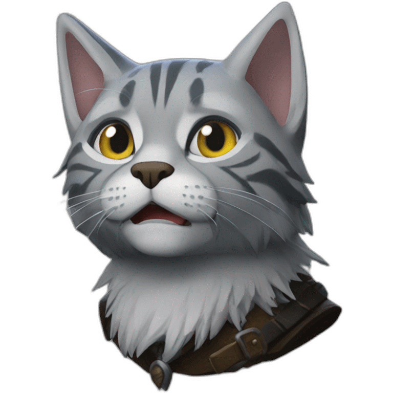 witcher-cat emoji