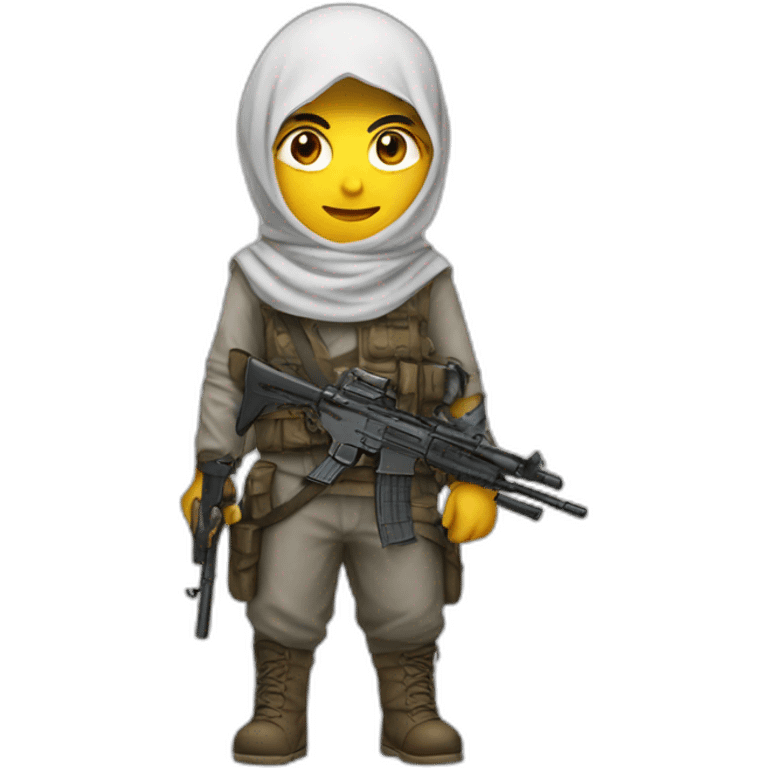 young arabic assasin emoji