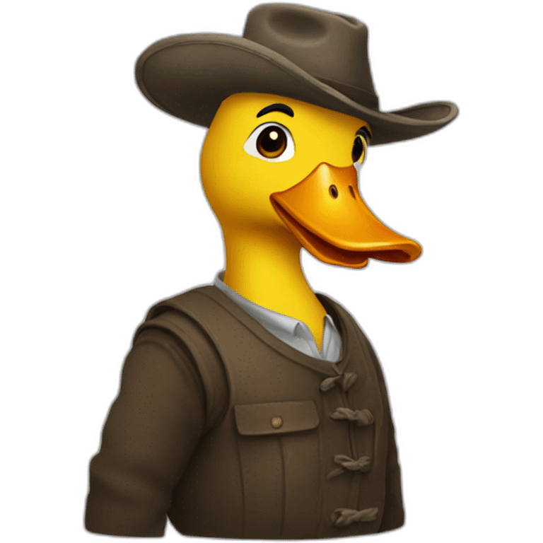 man duck emoji