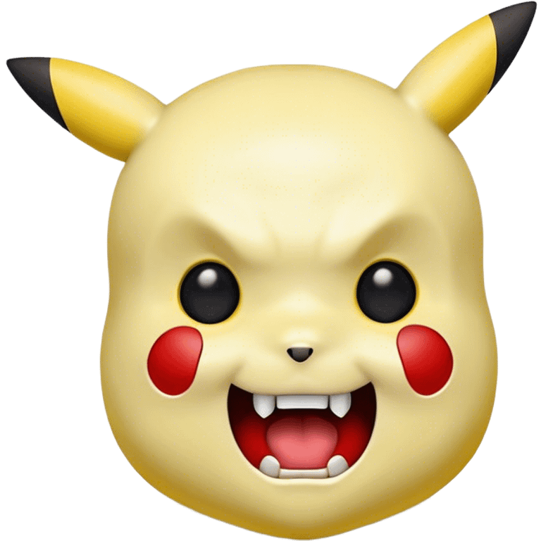 pikachu-ghostface vampire emoji