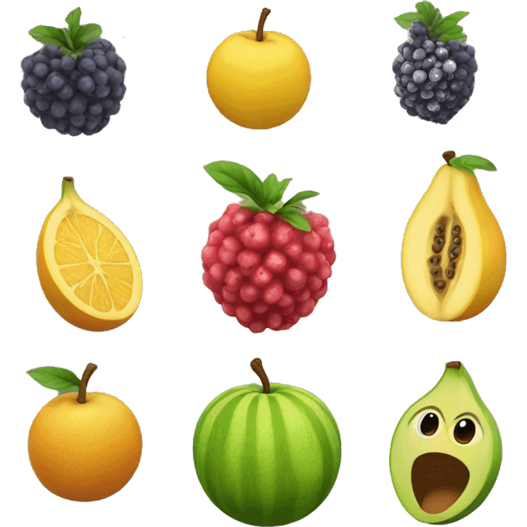 Fruit emoji