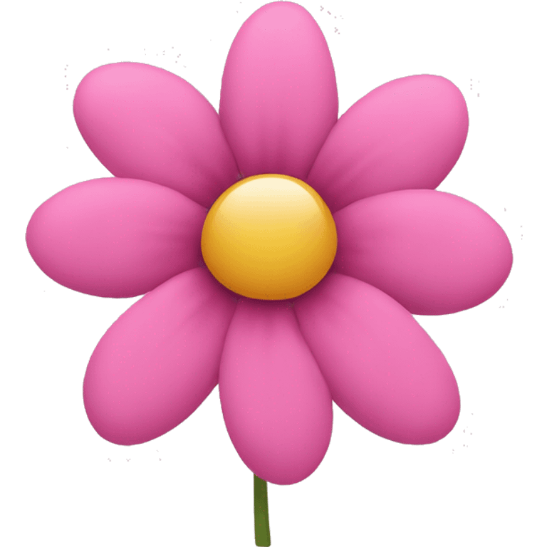 simple pink flower emoji