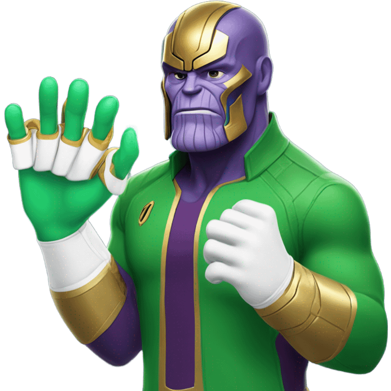 Thanos from squid game emoji