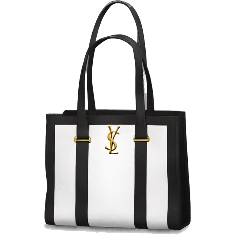 Tote bag YSL emoji