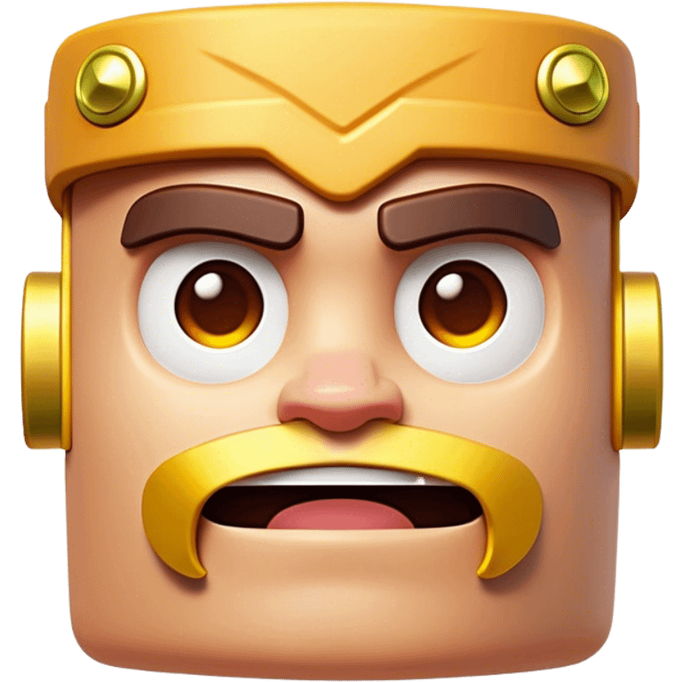 Clash of Clans aesthetic: Cinematic Playful Xbox Series X Console Portrait Emoji, rendered in a 3D vector-style similar to standard emojis with minimal shading and bold, simplified shapes. A compact, distinct form with signature details, softly glowing with a modern gaming energy charm. Simplified yet unmistakably iconic, highly detailed and consistent, glowing with a soft radiance and high shine. Stylized with a touch of next-gen innovation and a soft glowing outline, capturing the essence of a beloved gaming relic with a friendly, playful manner! emoji