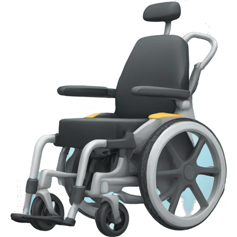 Futuristic wheelchair  emoji