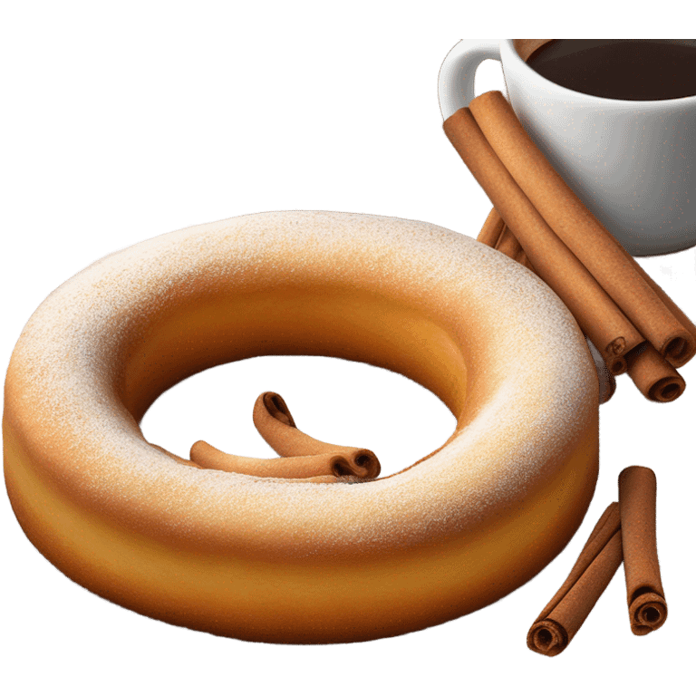 cinnamon chimney cake emoji