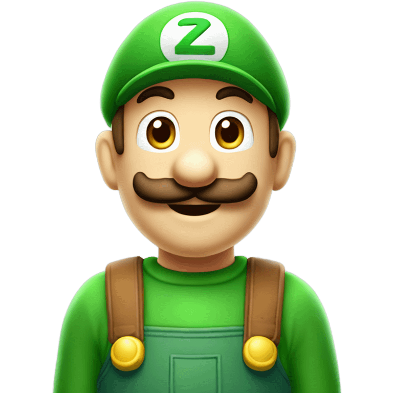 Super Luigi ￼ emoji