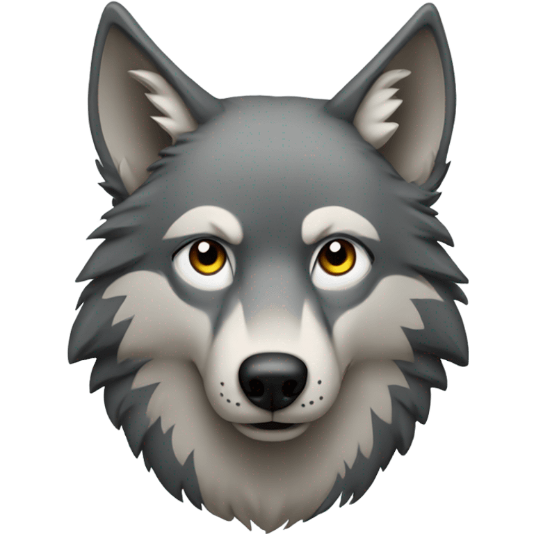 Wolf emoji