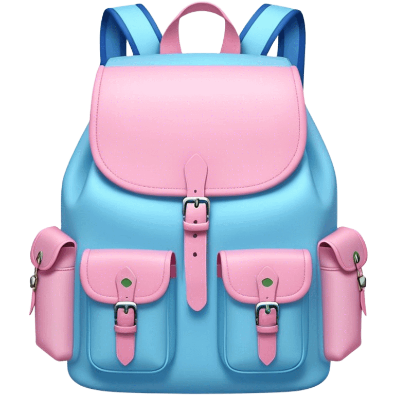 pastel backpack emoji