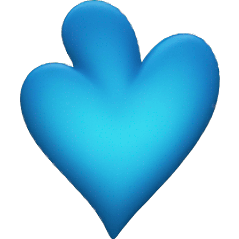 yellow-blue heart on the cover of the book emoji