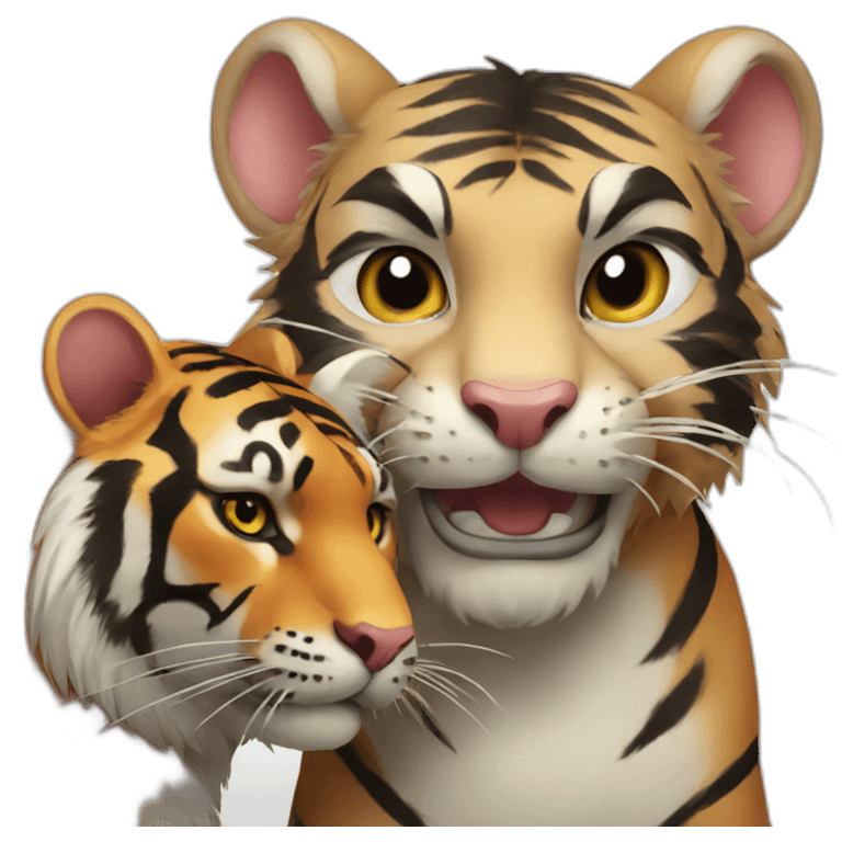 rat and Tiger emoji