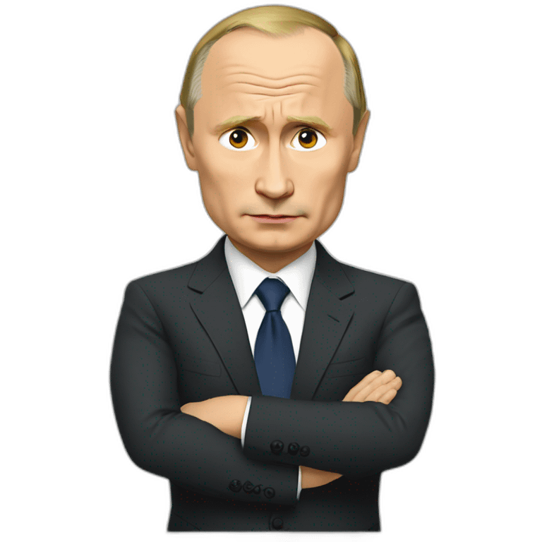 Vladimir putin saying no emoji