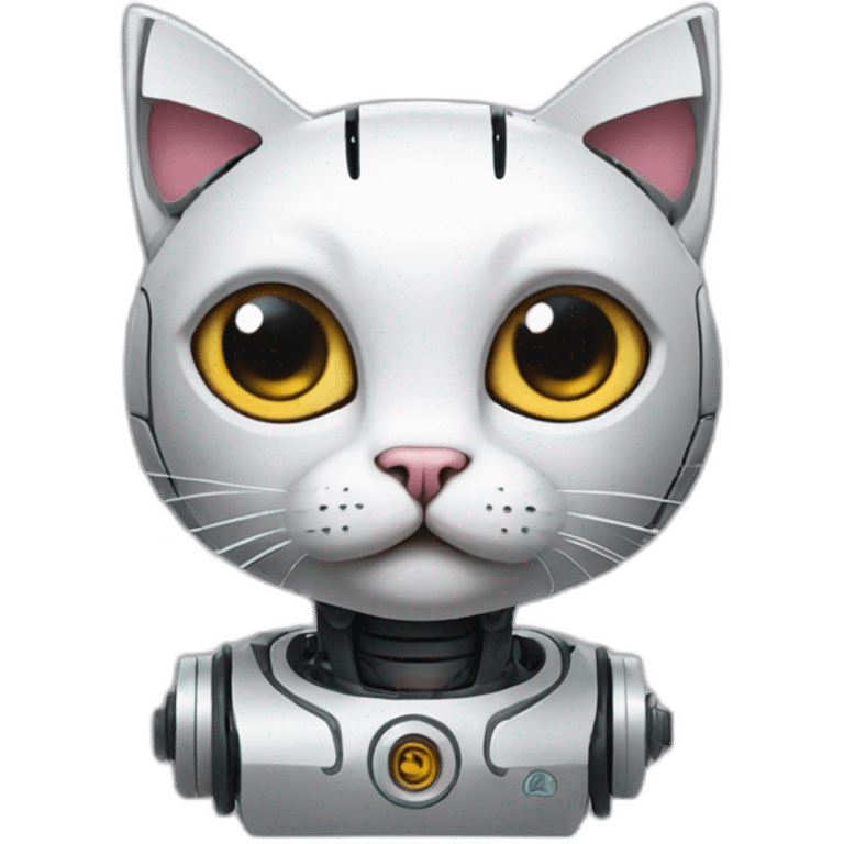 cat robot emoji