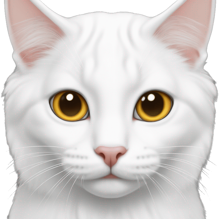 Turkish van white emoji