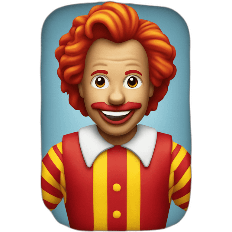 Ronald McDonald’s emoji