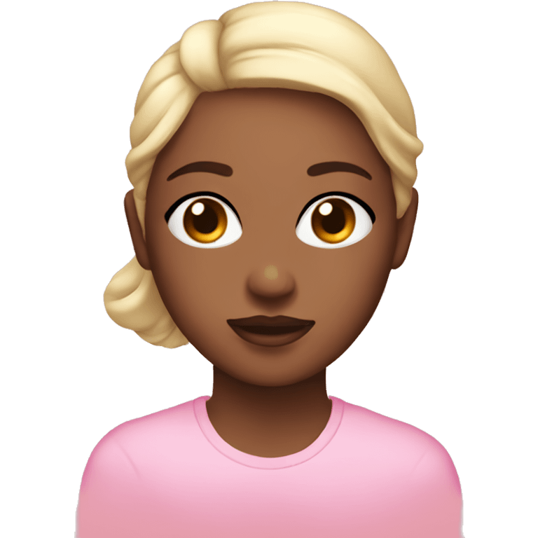 Pink skincare emoji