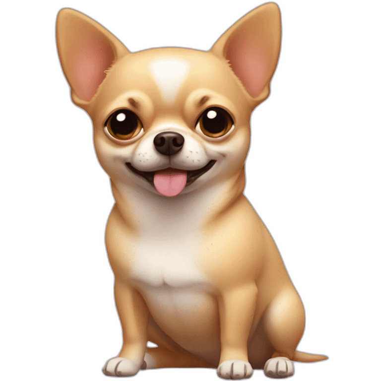 Fat chihuahua emoji