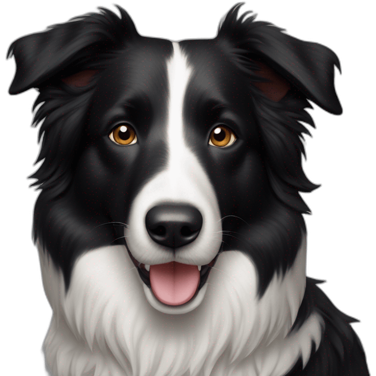 Un. Border Collie obèse. emoji