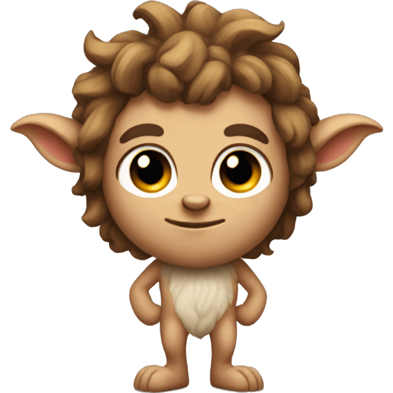 satyr with goat legs emoji