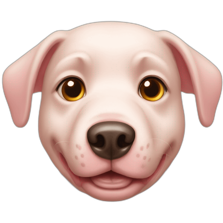 Schweine-hund emoji