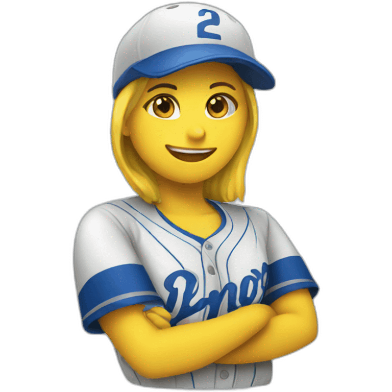 Softball emoji